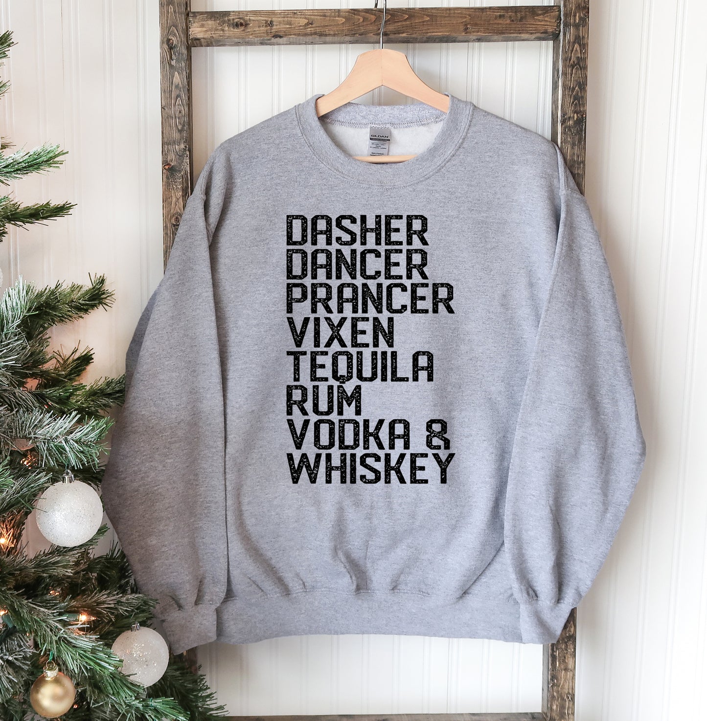 Dasher Dancer Christmas Sweatshirt